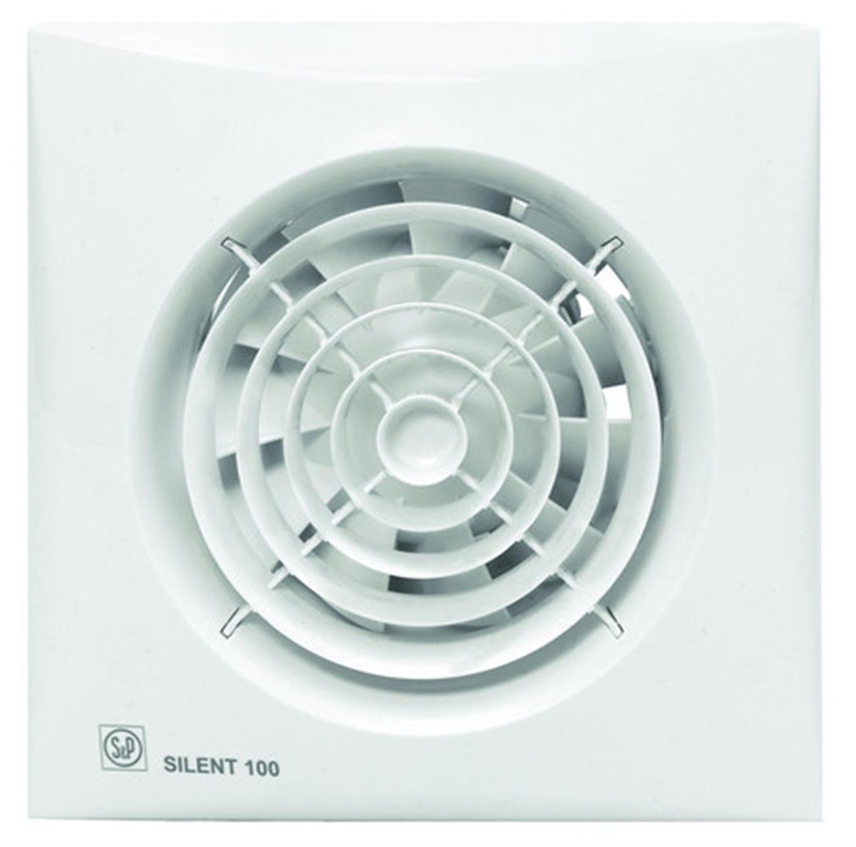 S&P ventilator SILENT 100CRZ TIMER (5/24)
